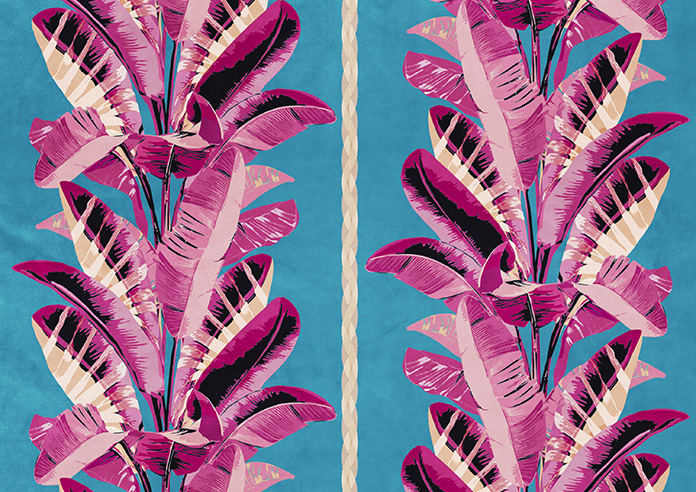 Miami, Pink - Roman Blind - Image 7